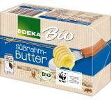 Brotaufstrich im Test: Süßrahm-Butter von Edeka Bio, Testberichte.de-Note: 3.5 Befriedigend