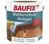 Holz-Lasur im Test: Wetterschutz-Holzgel von Baufix, Testberichte.de-Note: 1.8 Gut