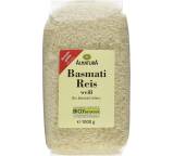 Reis im Test: Basmati Reis weiß von Alnatura, Testberichte.de-Note: 2.2 Gut