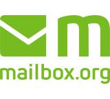 E-Mail-Anbieter im Test: E-Mail-Dienst von mailbox.org, Testberichte.de-Note: 2.8 Befriedigend