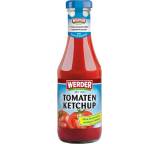 Ketchup im Test: Tomaten Ketchup ohne Zuckerzusatz von Werder Feinkost, Testberichte.de-Note: 1.8 Gut