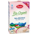 Bio Organic Reis-Milchbrei