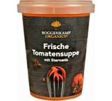 Suppengericht im Test: Premium Bio Tomaten-Suppe mit Orange & Sternanis von Roggenkamp Organics, Testberichte.de-Note: 2.2 Gut