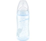 First Choice+ Babyflasche M 0-6 m, blau, 300 ml