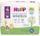 Windel für Babys im Test: Baby Sanft Extra weiche Windeln Größe 4 maxi von HiPP, Testberichte.de-Note: 1.6 Gut