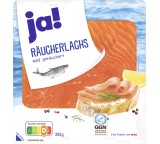 Fisch & Meeresfrüchte im Test: Räucherlachs von Rewe / Ja!, Testberichte.de-Note: 3.0 Befriedigend