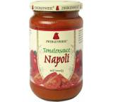 Sauce im Test: Tomatensauce Napoli von Zwergenwiese, Testberichte.de-Note: 3.0 Befriedigend