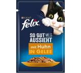 Katzenfutter im Test: So gut wie es aussieht mit Huhn in Gelee von Felix, Testberichte.de-Note: 1.2 Sehr gut