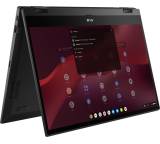 Laptop im Test: Chromebook Vibe CX55 Flip CX5501 von Asus, Testberichte.de-Note: 1.9 Gut
