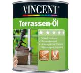 Holzöl im Test: Terrassen-Öl von Hellweg / Vincent, Testberichte.de-Note: 1.3 Sehr gut