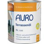 Holzöl im Test: Terrassenöl Nr. 110 von Auro, Testberichte.de-Note: 1.5 Sehr gut