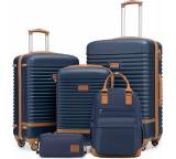 Koffer im Test: Koffer-Set 5tlg ABS Hartschale DE96 von Coolife, Testberichte.de-Note: 1,3