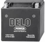 Motorrad-Batterie im Test: Power (CTX14-BS) von Delo, Testberichte.de-Note: 1.6 Gut