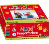 Fingerfarbe im Test: Mucki Fingerfarben (2314) von Kreul, Testberichte.de-Note: 3.7 Ausreichend