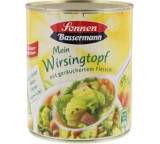 Suppengericht im Test: Wirsingtopf von Sonnen Bassermann, Testberichte.de-Note: ohne Endnote