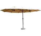 Sonnenschirm im Test: Oval-Schirm von Leco, Testberichte.de-Note: 1.9 Gut