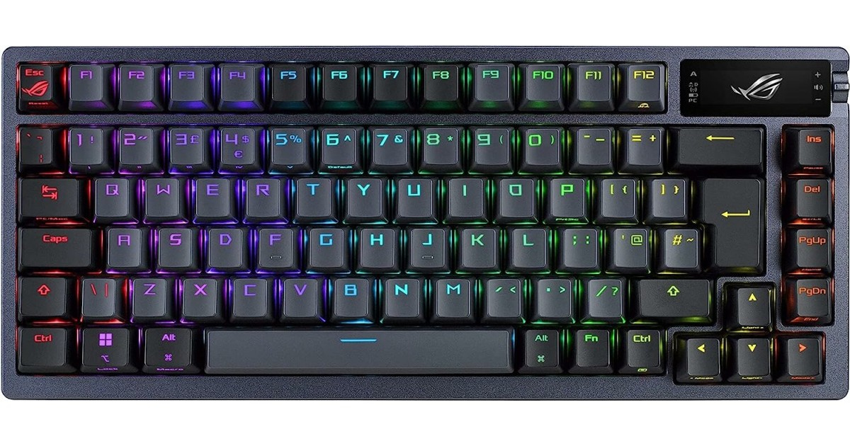 Asus Rog Azoth Im Test Sehr Gut Premium Tastatur Mit Custom