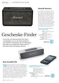 iPhoneWelt: Geschenke-Finder (Ausgabe: 1/2014 (Dezember/Januar))