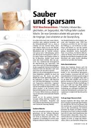 Konsument: Sauber und sparsam (Ausgabe: 11)