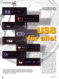 CAR & HIFI: USB für alle! (Ausgabe: 3)