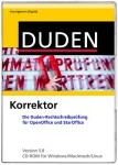 Duden Verlag Korrektor 5 OpenOffice und StarOffice