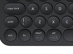 Logitech-Tastatur mit Mac-Layout