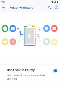 Android 9 Pie Adaptive Battery