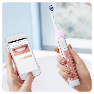 Elektrische Zahnbürste mit App-Steuerung und Positionserkennung