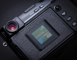 Rückseite der Fujifilm X-Pro3