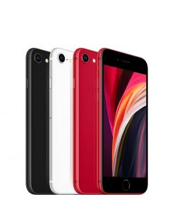 Das kompakte iPhone SE (2020) kommt in drei Farben auf den Markt.