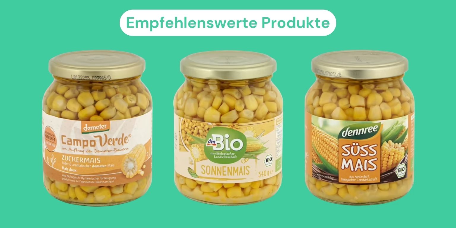 Empfehlenswerte Produkte Abbildung