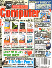 Computer - Das Magazin für die Praxis - Heft 1/2016