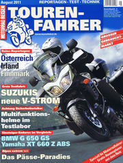 Tourenfahrer - Heft 8/2011
