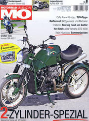 MO Motorrad Magazin - Heft 8/2011