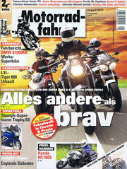 Motorradfahrer - Heft 8/2012