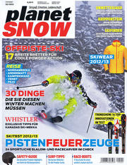 planetSNOW - Heft 2/2012 (Oktober)