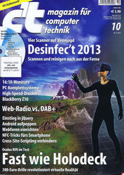 c't - Heft 10/2013