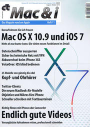 Mac & i - Heft Nr. 11 (August-Oktober 2013)