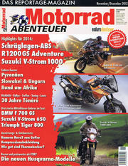 MotorradABENTEUER - Heft Nr. 6 (November/Dezember 2013)