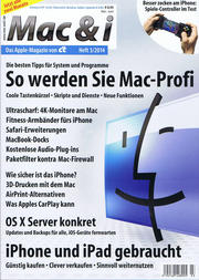Mac & i - Heft 3/2014 (Mai/Juni)