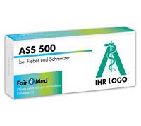 Produktbild ASS 500 Fair Med, Tabletten