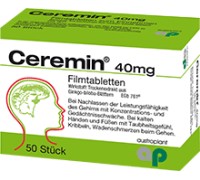 Produktbild Austroplant Ceremin 40mg-Filmtabletten