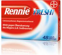 Produktbild Bayer HealthCare Rennie Antacidum Freshmint Lutschtabletten