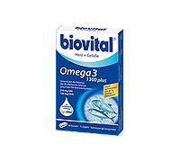 Produktbild Biovital Omega 3 1300 plus, Kapseln