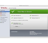 Produktbild McAfee Internet Security for Mac