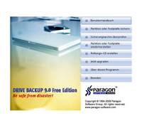 Produktbild Paragon Software Drive Backup Free Edition 9.0