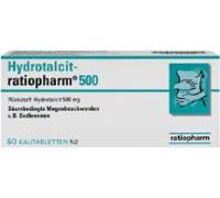 Produktbild Ratiopharm Hydrotalcit-ratiopharm 500 mg, Kautabletten