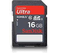 Produktbild SanDisk Ultra SDHC UHS-I Class 10