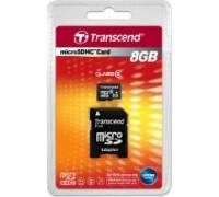 Produktbild Transcend MicroSDHC Card 8GB Class6