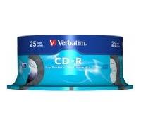 Produktbild Verbatim CD-R AZO Data Vinyl 700 MB 52x (25er-Spindel)